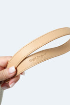 Handwoven Daily Leash - Beige