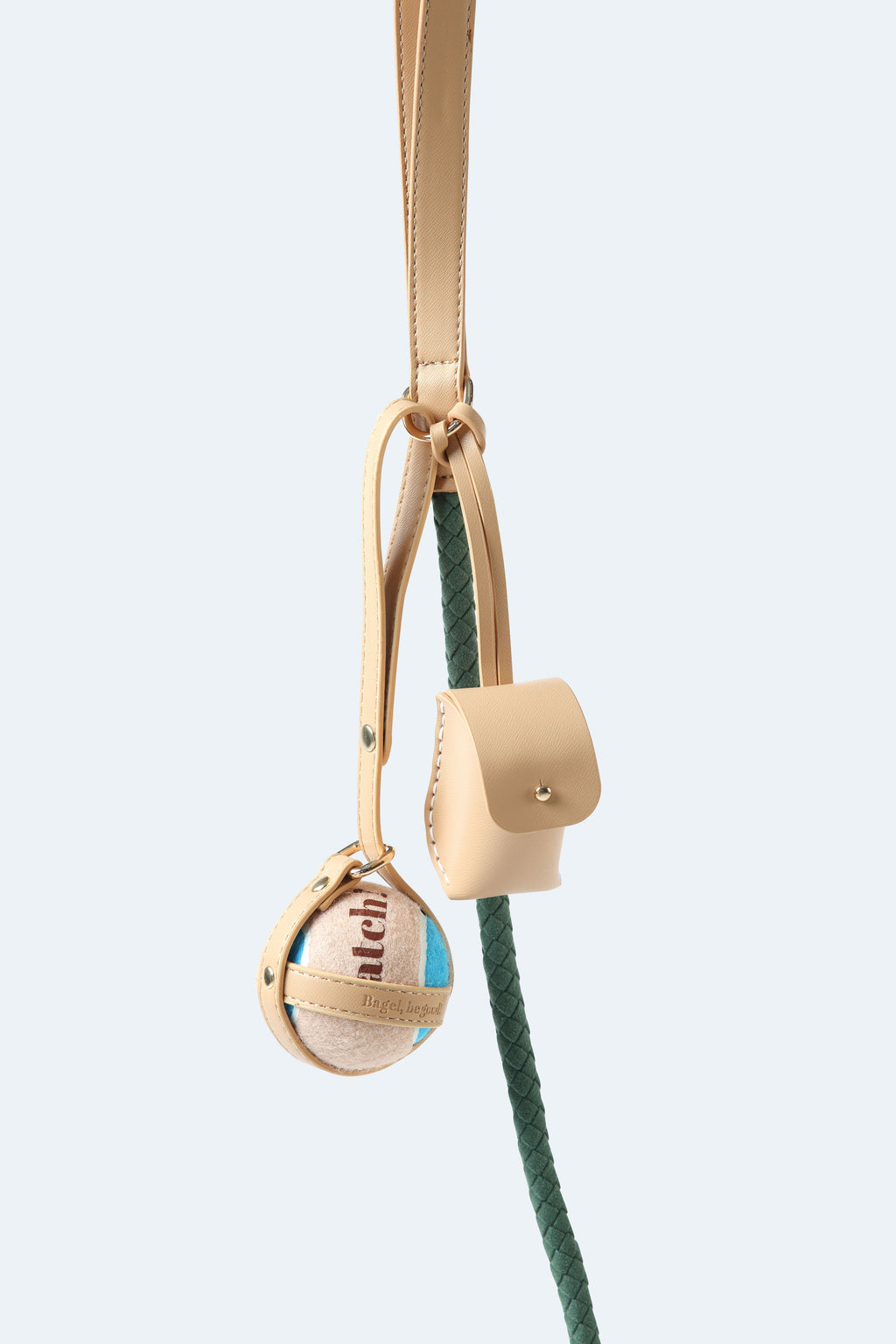 Handwoven Daily Leash - Green