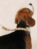 Handwoven Loop Collar - Beige